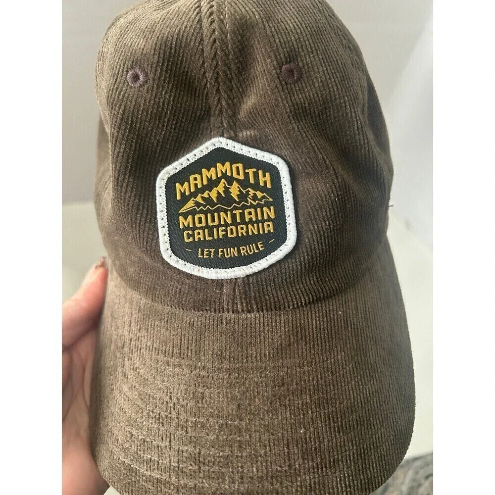 Mammoth Mountain Corduroy Hat Cap